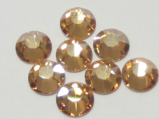 1 Gross 7ss GOLDEN HONEY (maxima) FLATBACK PRECIOSA Rhinestones